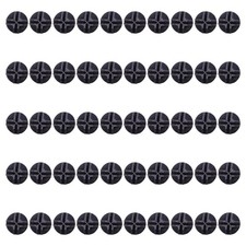 Pack Of 100 Wire Grid Clasp Buckles For DIY Shelf Organizers Cube Frame Building