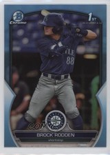 2023 Bowman Draft Chrome Sky Blue Refractor Brock Rodden #BDC-171 0nr3