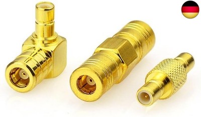 Eightwood DAB Car Aerial SMB Adapter Coaxial DAB Car Radio SMB Adapter Kit 3