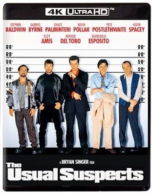 The Usual Suspects [New 4K UHD Blu-ray] 2 Pack