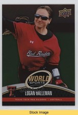2025 Upper Deck World of Sports Silver Foil Logan Halleman #239 READ 0il7
