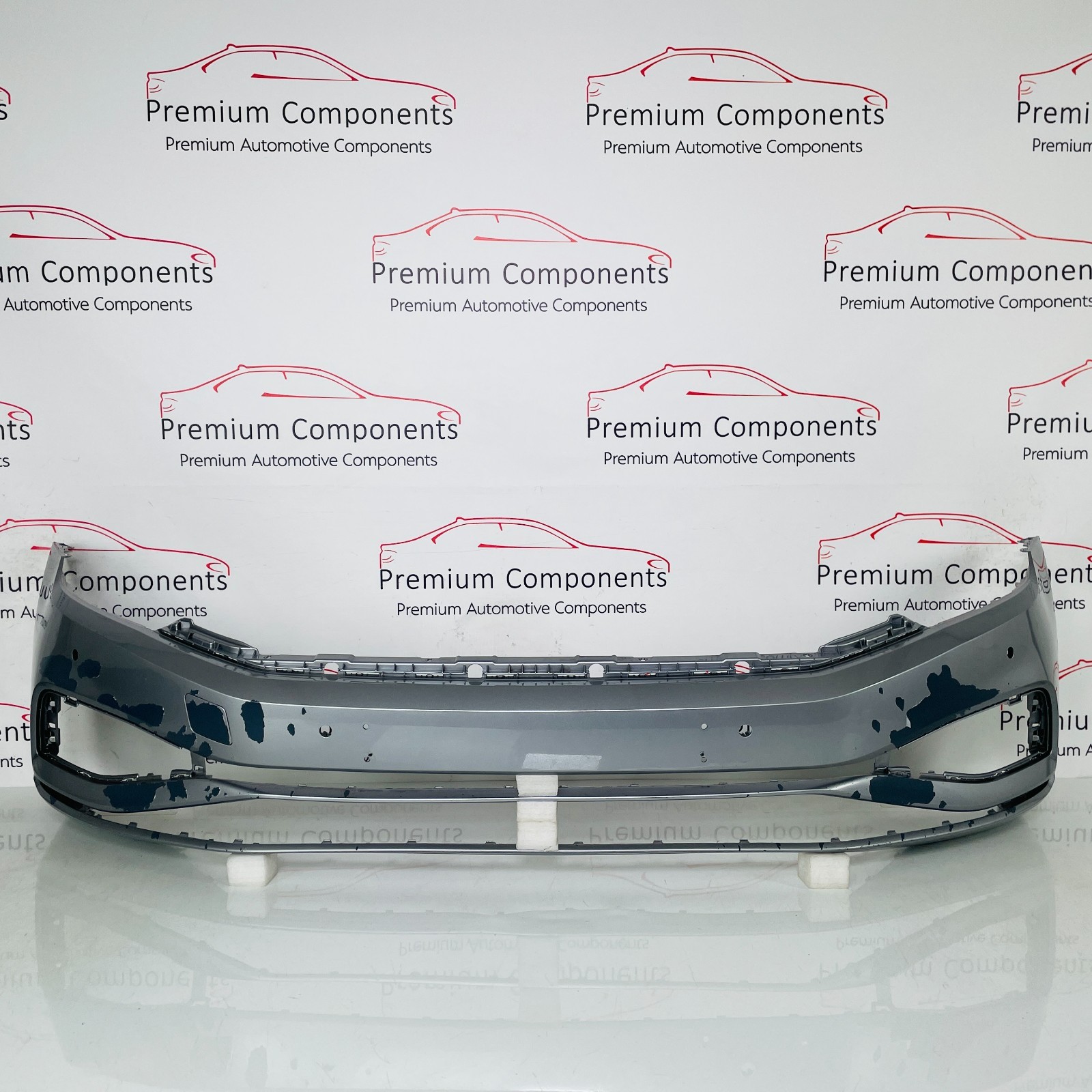VW Passat Front Bumper B8 Facelift Genuine Silver 3G0807221E | 2020-2024 [AW124]