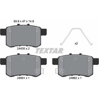 Textar 2443501 Bremsbelagsatz FüR Honda Accord CU CW CR