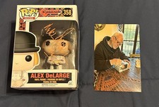 Malcolm McDowell Signed Funko Pop Clockwork Orange Alex DeLarge 358 EXACT PROOF!