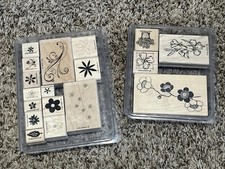 Stampin Up Lot of 18 Misc Set Flowers