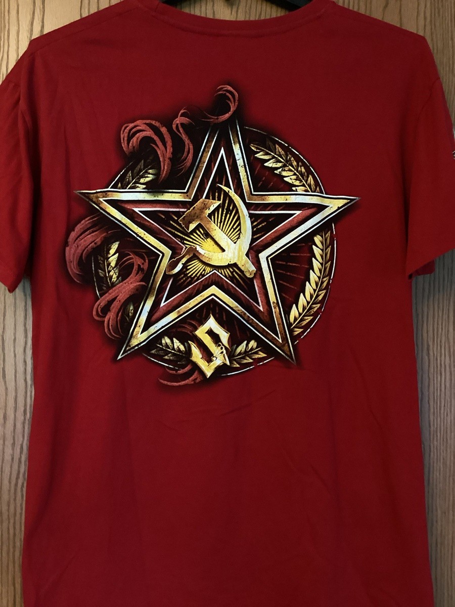 Sabaton - “Defence Of Moscow” - Red Shirt - 2 Sided - XXL - Sabaton Official View 2