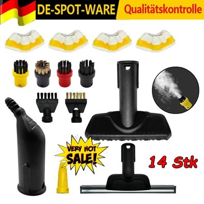 14 Stück Zubehör Für Kärcher Dampfreiniger Easyfix SC1 SC2 SC3 SC4 SC5 Rundbürst