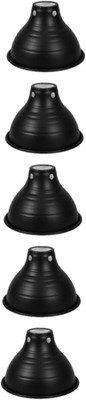 5Pcs Reptile Heat Lamp Reflector Cover Insulated Design for Energy Efficiency So