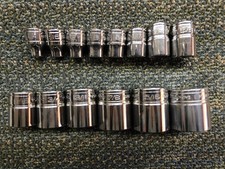 Snap-on FS Series 3/8” Drive 14Pcs Standard Short Socket Set