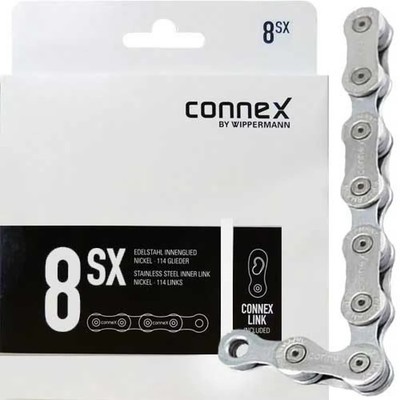 Connex Wippermann Schaltungskette 8SX 1/2'' x 3/32'' 114 Glieder 7,2mm, 6/7/8...