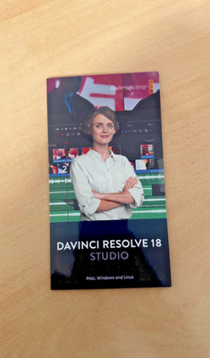 DaVinci Resolve Studio   Aktivierungsschlüssel (Activation Key)   Neu