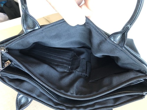 SW6 Black Leather Women’s Handbag - Picture 5 of 13