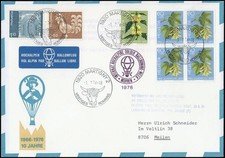 1976, Suiza, Palmer BPM 10a, Carta - 3682079