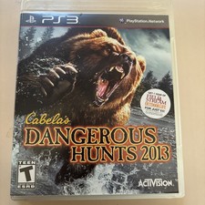 Cabela's Dangerous Hunts 2011 PS3 Preowned Good Condition CIB