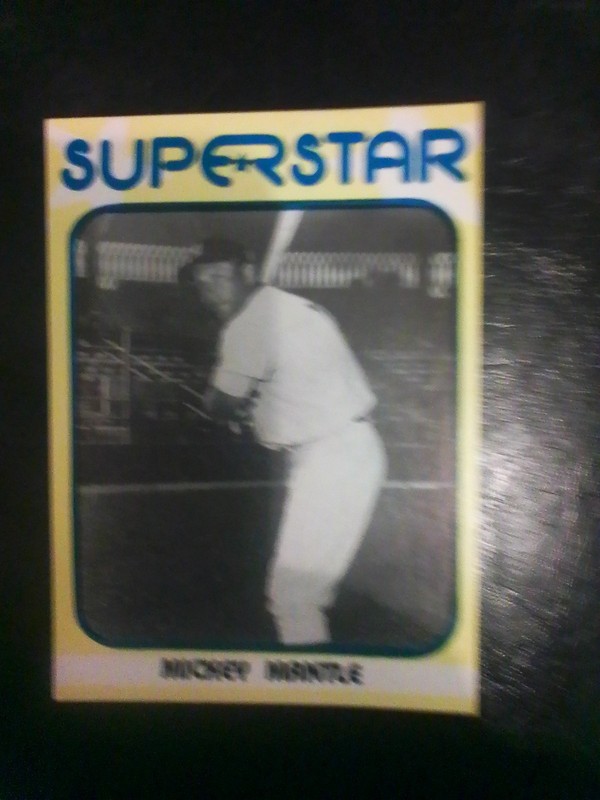 1980 TCMA Superstars - Mickey Mantle #31