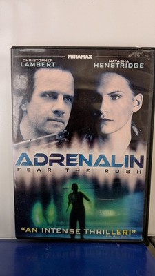 Adrenalin Fear The Rush DVD 2011 Christopher Lambert Natasha Henstridge Sci-Fi