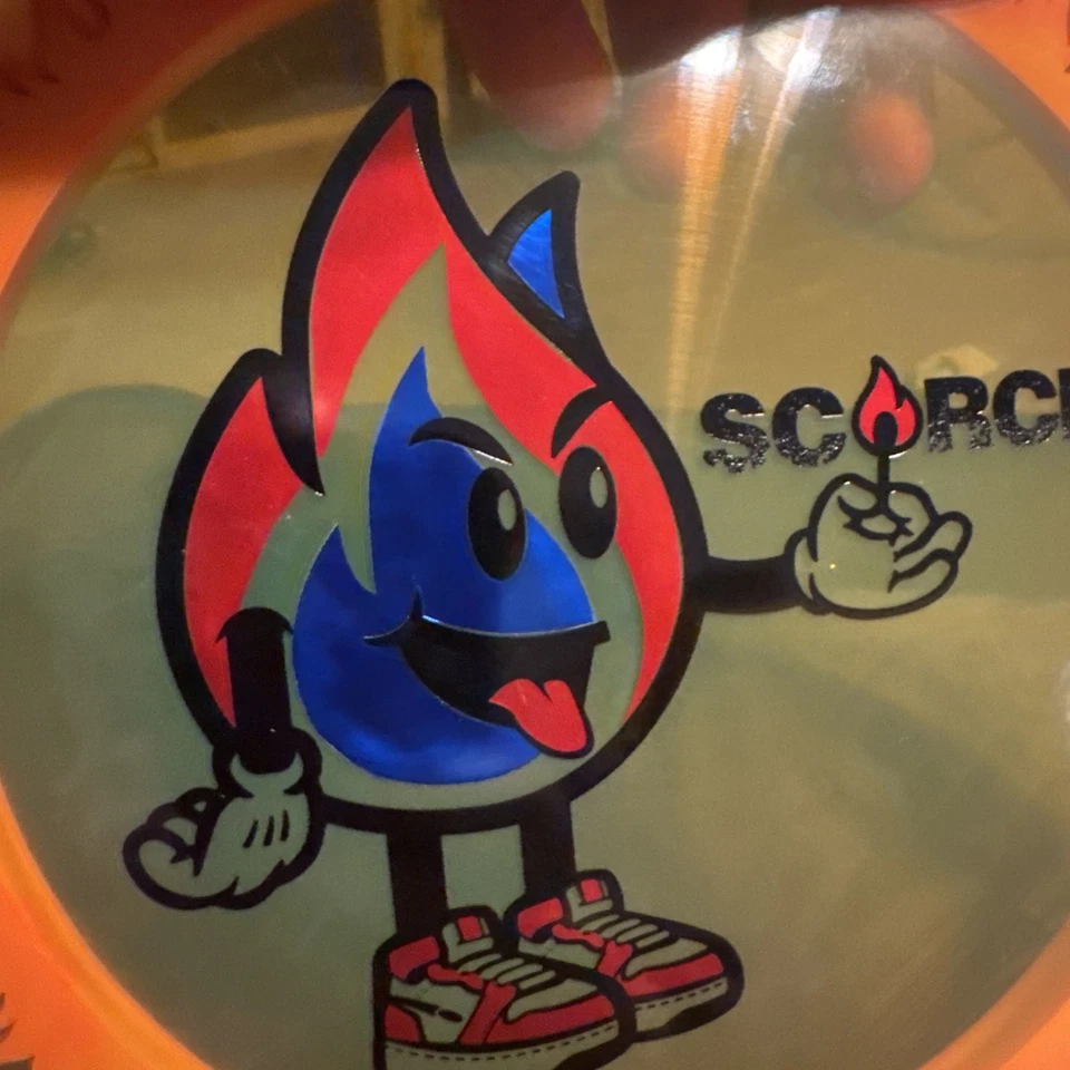 Discraft Flame Ring Scorch 🔥 tri-foil FuZed🔥 Limited Edition. Used. 172g - Image 4 of 4