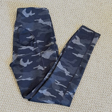 Athleta Medium Ultimate Stash Pocket Camo 7/8 Legging Shades Of Gray