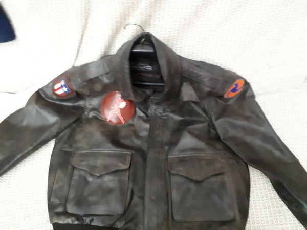CAZADORA PILOTO  A2  FLYING TIGERS CUERO TALLA XL