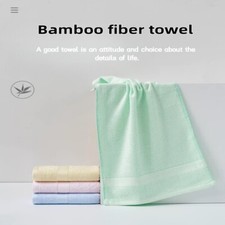 Four bamboo fiber towels suitable for you - comfortable, soft, skin-friendly