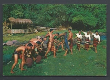 Balangbang Victory Dance Warriors Spear Gong Mountain Province Luzon Philippines