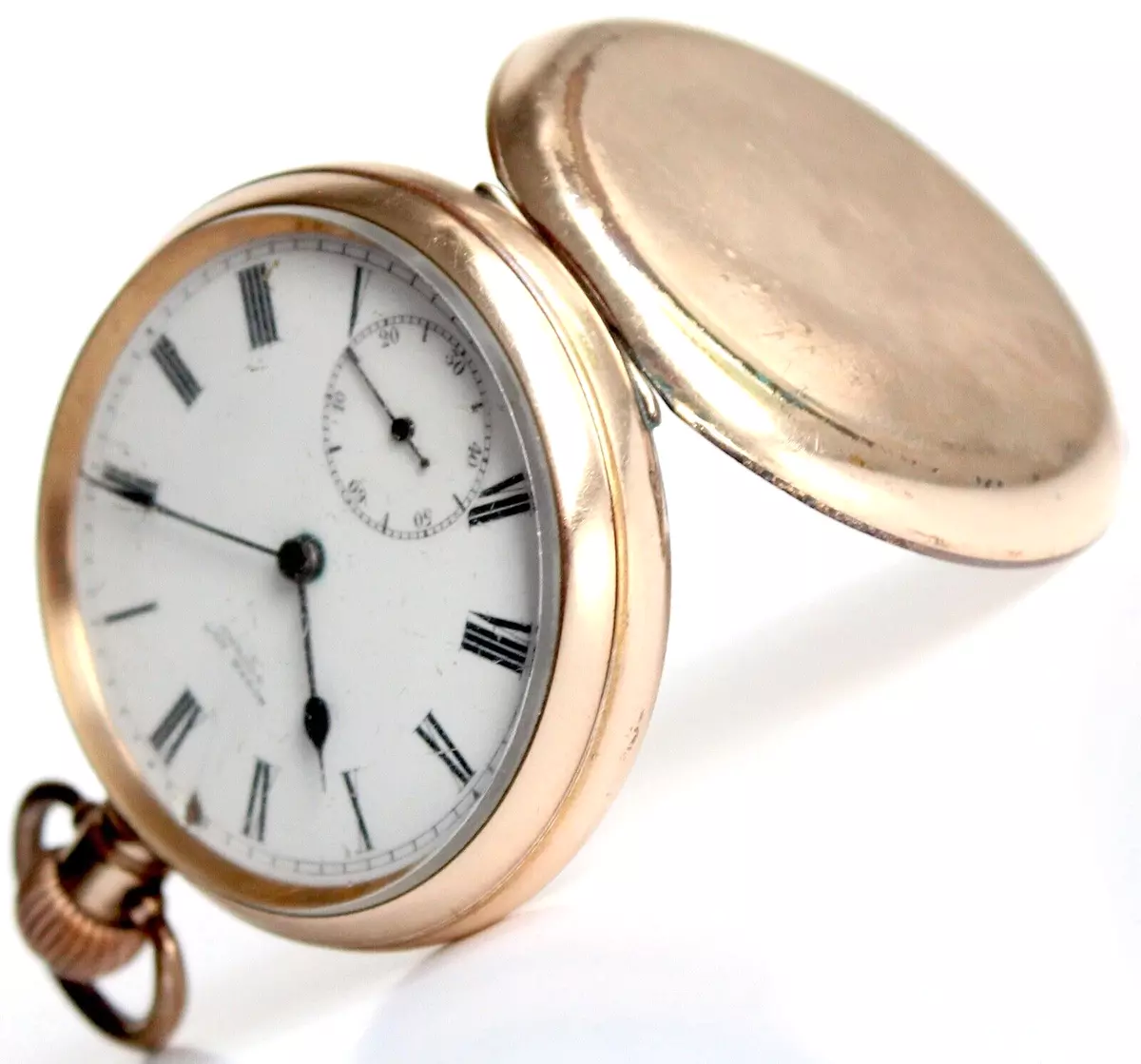 Pocket Watch HINDS Ltd London Gold Plated Antique Vintage