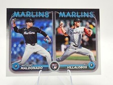 2024 Topps Update Rookie Combos #US305 Eli Villalobos / Anthony Maldonado, RC