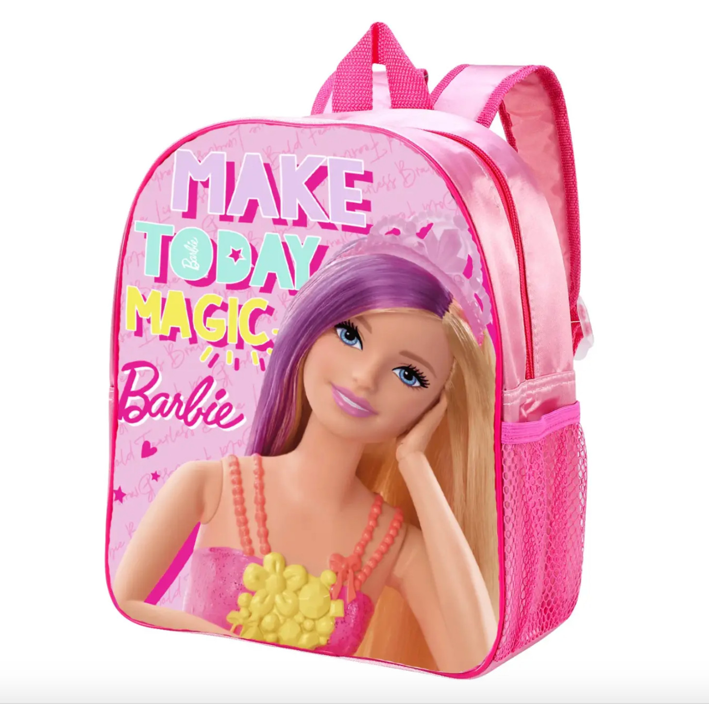 Barbie Pink Backpack For School & Travel - Image 2