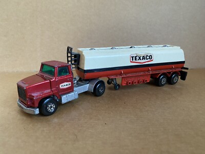 Matchbox Super Kings Ford LTS Series Tractor Truck, Texaco Tanker