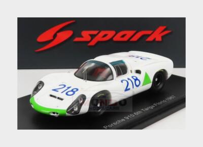 1:43 SPARK Porsche 910 #218 6Th Targa Florio 1967 J.Siffert H.Herrmann S9239 Mod