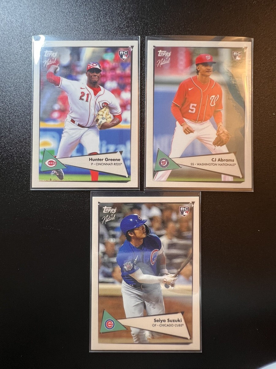 2022 Topps X 1952 Topps by Naturel CJ Abrams Hunter Greene Seiya