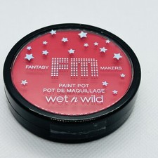 wet n wild Fantasy Makers RED Paint Pot Make Up Cosplay Designer Glam Shots NIP