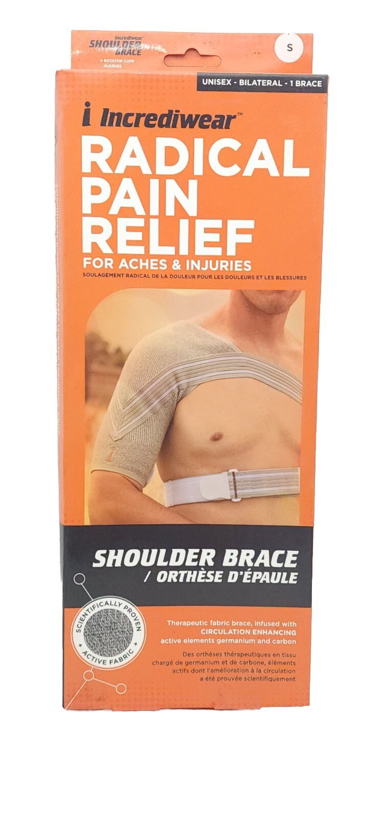 Incrediwear Incredibrace Shoulder Brace Support Pick Size NEW eBay