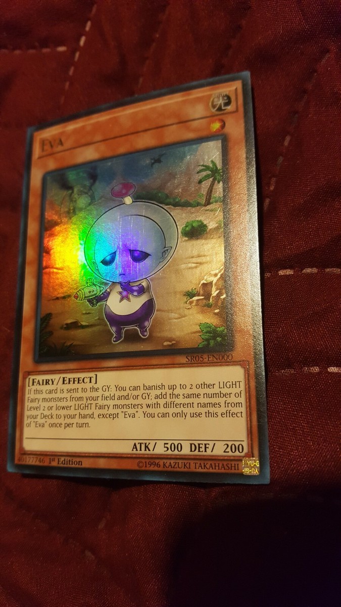 Yugioh! Eva SR05-EN000 LP Ultra Rare 1st