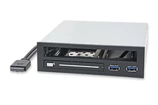 Syba 5.25" Bay Adapter for Slim Optical Drive, 2.5" Trayless Rack for Hard Dr...
