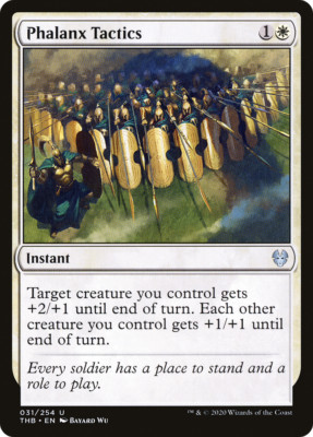 PHALANX TACTICS ~mtg NM-M Theros Beyond Death Unc x4