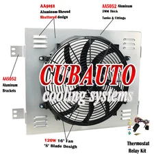 Radiator Shroud Fan Kits For 1960-1962 1961 Chevrolet Apache Pickup Truck GMC