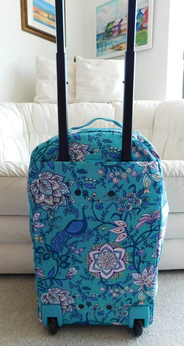 Vera bradley sales carry on suitcase