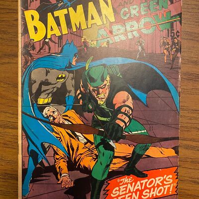 DC Comics Brave & Bold Presents Batman & Green Arrow #85 (September 1969) 