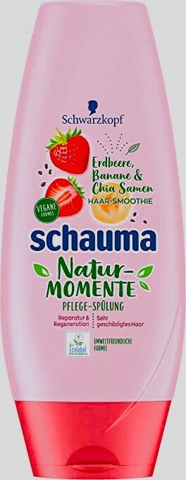 Schauma Pflege-Spülung Natur Momente- Erdbeere, Banane & Chia Samen 1 x 250ml - Bild 1 von 1
