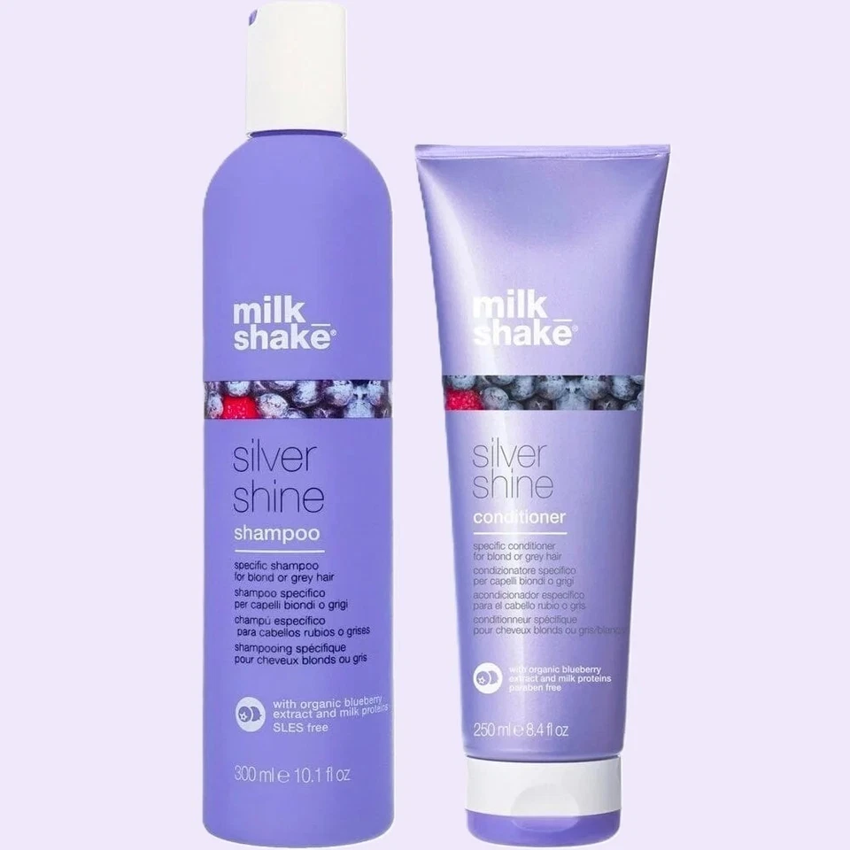Milkshake milk_shake Silver Shine Shampoo 300ml and Conditioner 250ml