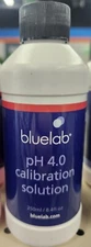 Bluelab pH 4.0 Calibration Solution 250ml New Free Shipping
