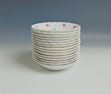 Lot of 15 Spode China DIMITY Fruit/Dessert Bowls EXCELLENT