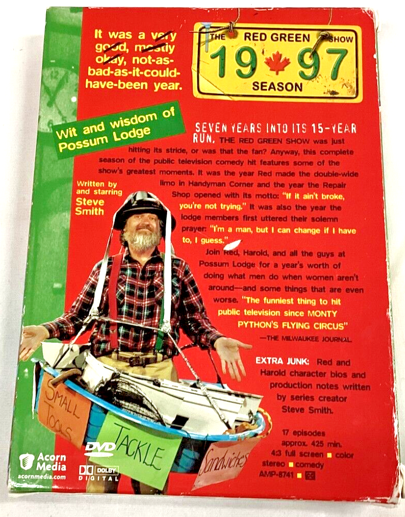 (未使用･未開封品)Red Green Show: 1997 Season [DVD] THE RED GREEN Show 1997 Season (2006 DVD 3-Disc Set) NEVER TRUST