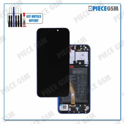 Écran LCD + Vitre Tactile Pour Huawei P Smart / P Smart Z 6.59" - Bleu - Neuf
