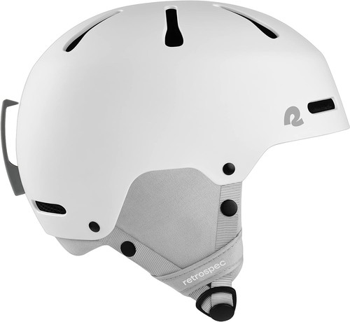 ProTec Low Pro Casco BMX Bianco Lucido - Taglia S/M - Omologazioni Multiple (CPSC, ASTM, CE), 11 Ventole