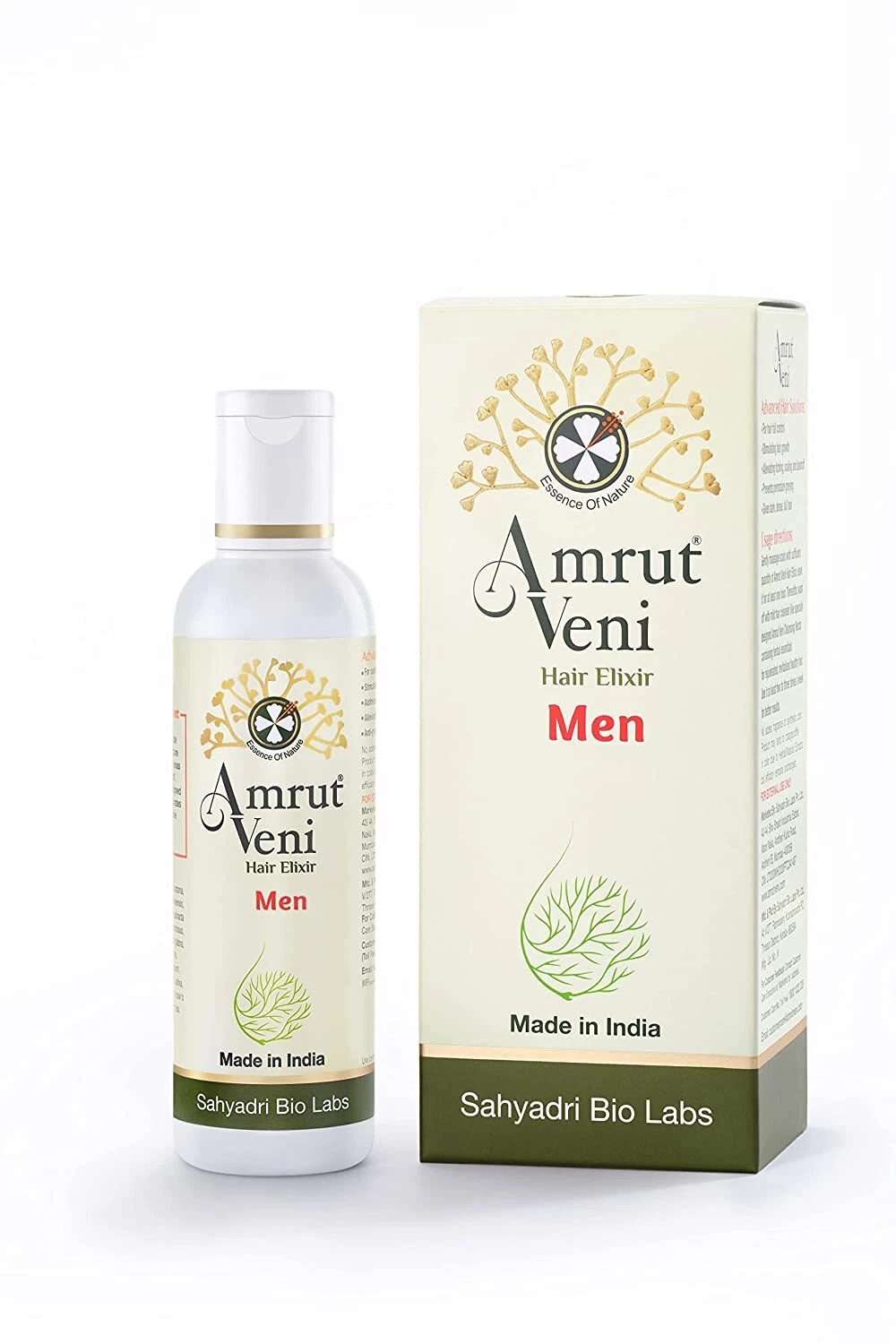 Amrutveni Hair Elixir For Men For Lush, Beautiful and Healthy Hair, 100ml,