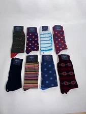 Corgi Men's Socks Dress Smart Designer Made In Wales Classic Formal Pattern New