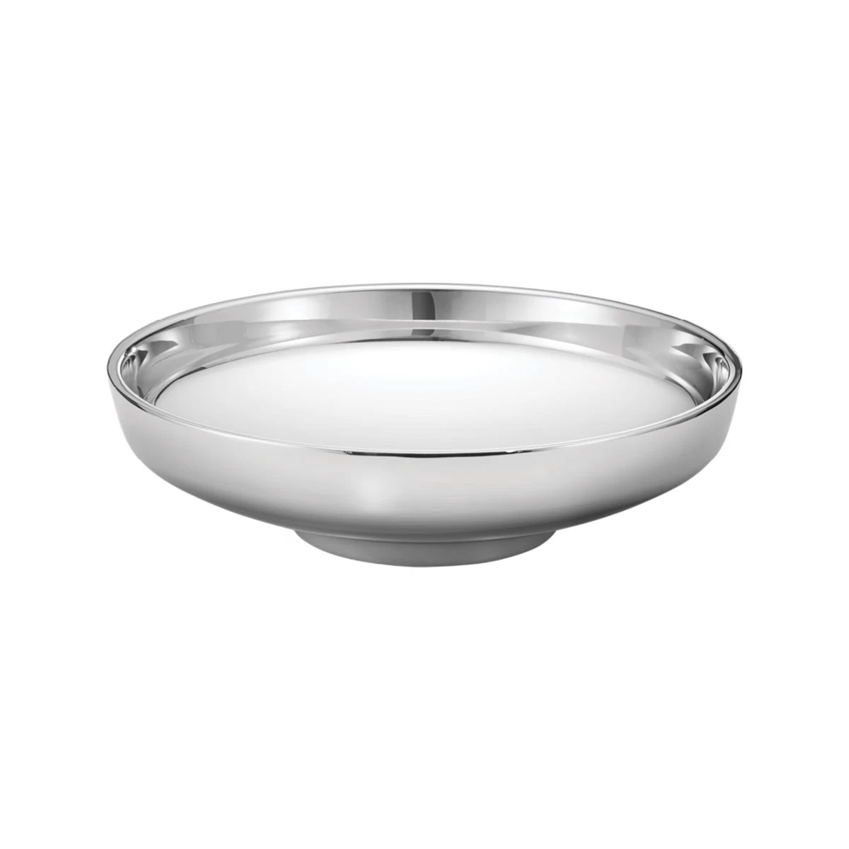 Georg Jensen Ilse Large Bowl in Stainless Steel Mirror Finish by Ilse