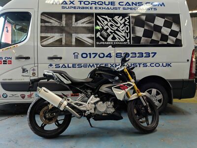 BMW G310R 2016 - 2018 Performance Motorrad Auspuff & Krümmerrohr hergestellt in UK